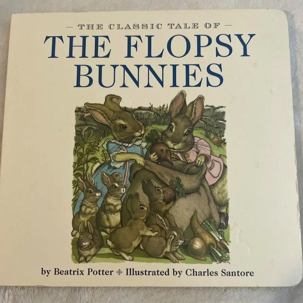 $3/14 / $5/18 | Classic Tale of the Flopsy Bunnies, Children’s Board Book 📚